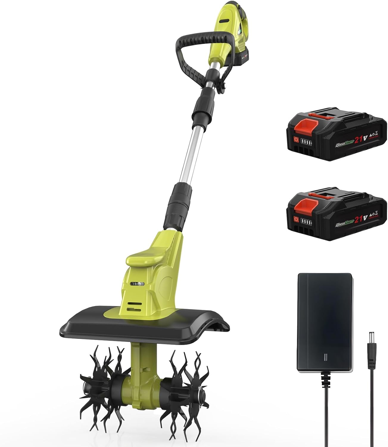 Grovecraft 20V Cordless Tiller Cultivator